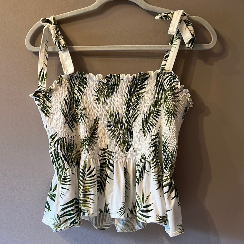 H&M Summer Palm Top